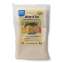 Wrap-n-zap 100% natural cotton batting product packaging.