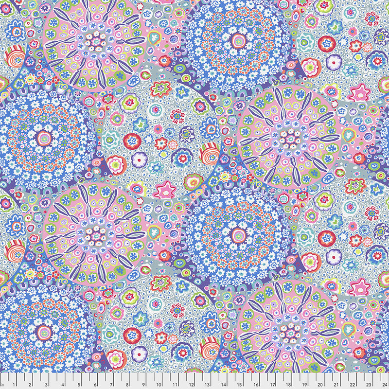 Millefiore Wide Back Color Pastel GP006 Pastel  Designed By Kaffe Fassett For Kaffe Fassett Collective February 2021