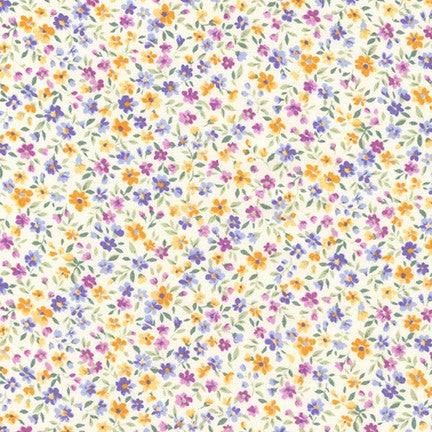 Robert Kaufman Sevenberry Bouquet Spring Fabric