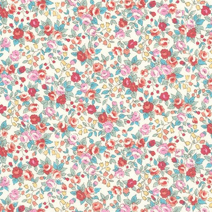 Robert Kaufman Sevenberry Bouquet Blossom Fabric