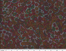 M&S Textiles Bush Seashell Dreaming Red Aboriginal Print Fabric