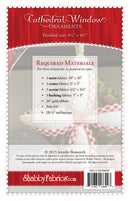 Shabby Fabrics Cathedral Window Ornaments Pattern