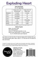 Slice of Pi Quilts Exploding Heart Quilt Pattern