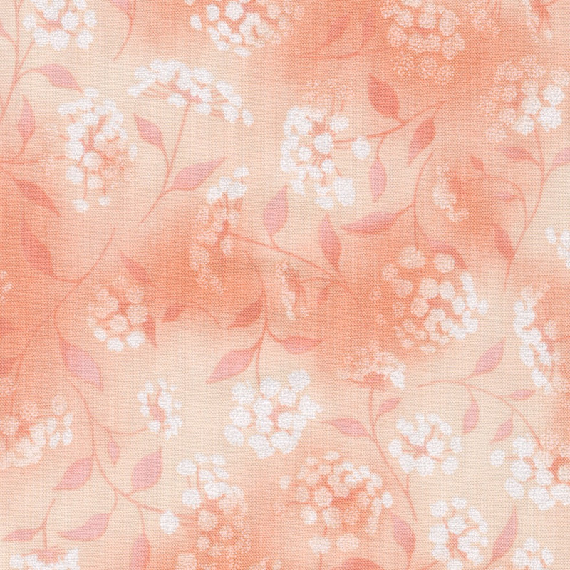 Robert Kaufman Fusions Floral 144 Peach Fabric