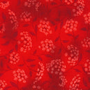 Robert Kaufman Fusions Floral 94 Cardinal Fabric