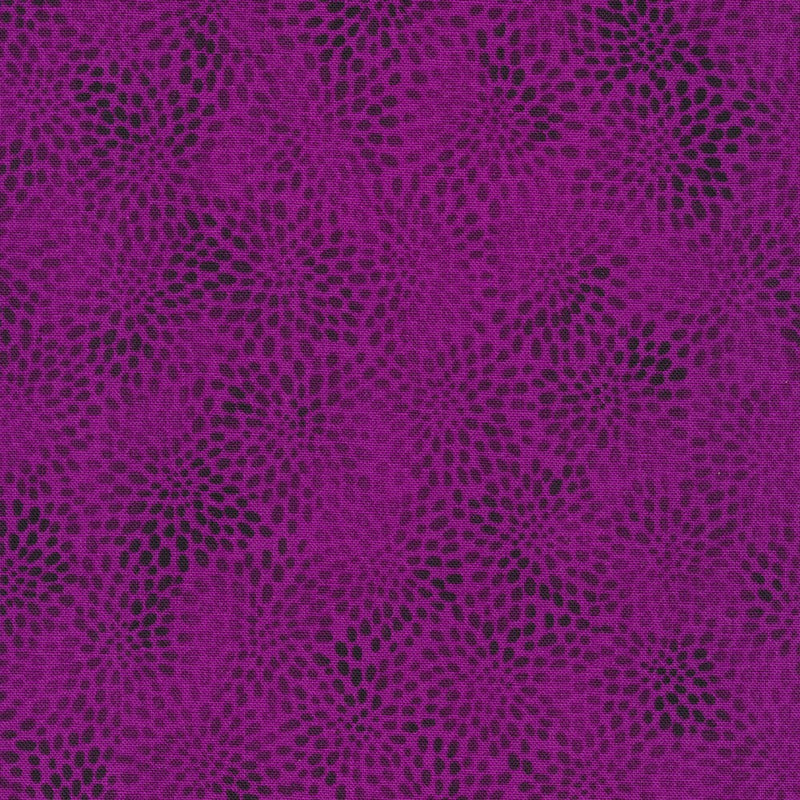 Robert Kaufman Fusions Petals 221 Aubergine Fabric