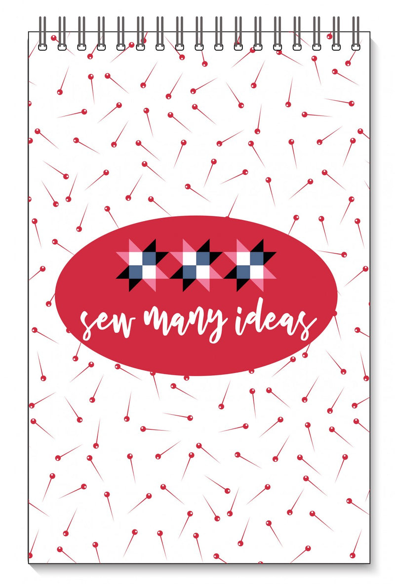 Riley Blake Sew Many Ideas Top Bound Notebook