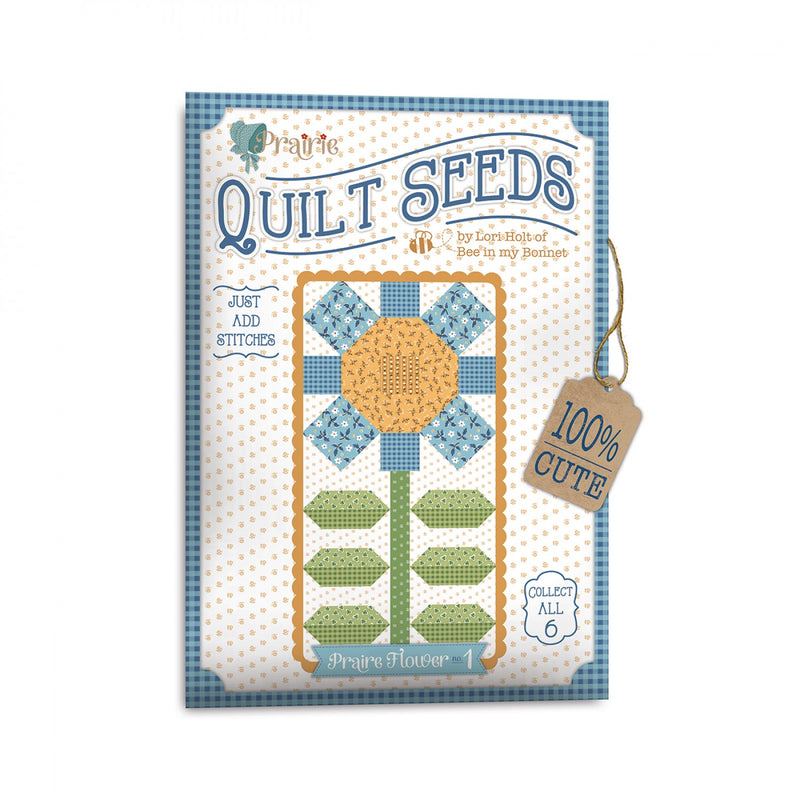 Prairie Flower Quilt Seeds Pattern 1