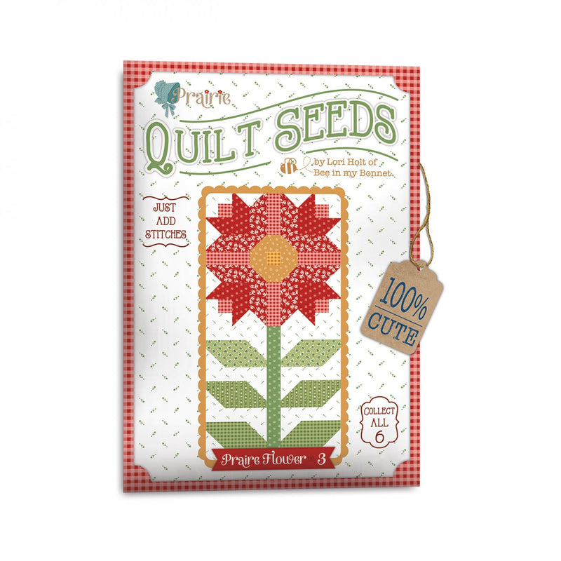 Prairie Flower Quilt Seeds Pattern 3