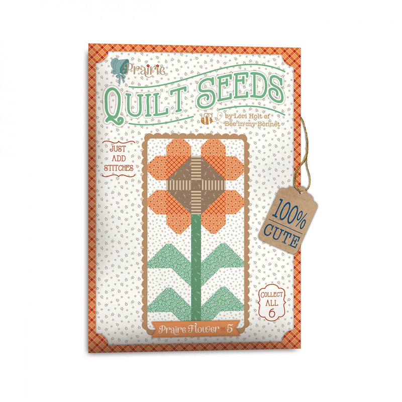 Prairie Flower Quilt Seeds Pattern 5