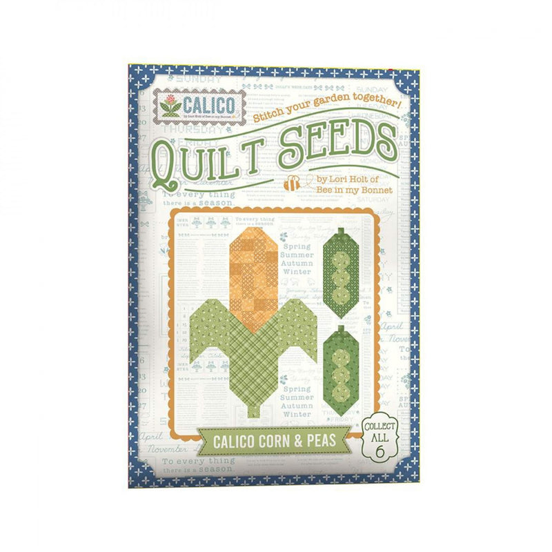 Calico Corn And Peas Quilt Seeds Pattern