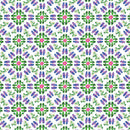 Dear Stella Sidestroke Boogie Flip Flop White Digital Fabric