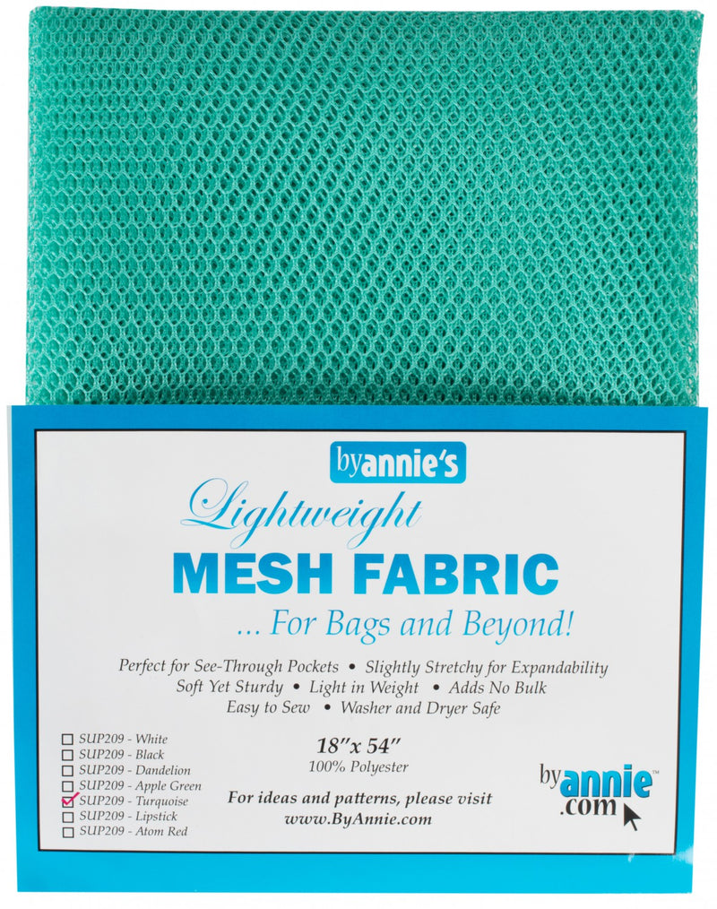 ByAnnie Lightweight Mesh Fabric Turquoise