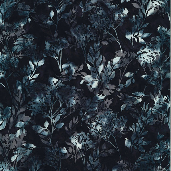 Hoffman Fabrics Bali Batik Foliage Smoke Fabric