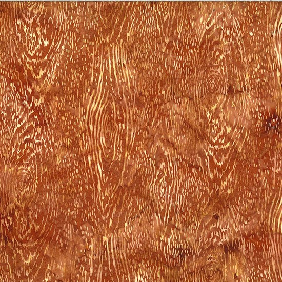 Hoffman Bali Batiks Wood Bourbon Fabric