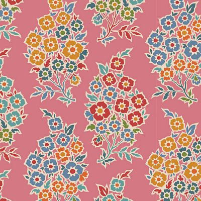 Tilda Pie In The Sky Willy Nilly Pink Fabric