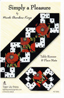 Simply A Pleasure Table Runner And Placemat Pattern