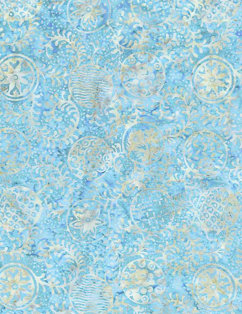 Timeless Treasures Tonga Montauk Batik Stamp Splash Fabric