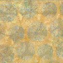 Hoffman Fabrics Bali Batik Petal Circles Sahara Fabric
