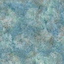 Hoffman Fabrics Bali Batik Petal Circles Big Sur Fabric