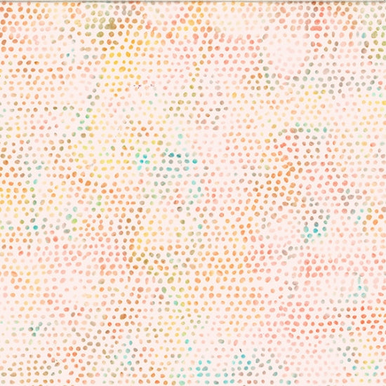 Hoffman Fabrics Bali Batik Dots Honey Fabric
