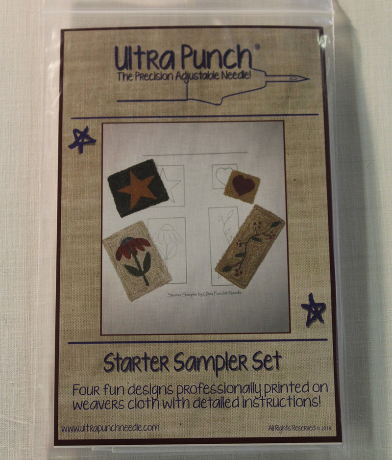 Ultra Punch Starter Sampler Set Punch Needle Pattern