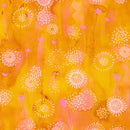 Robert Kaufman Garden Gloss Sunflower Sateen Fabric