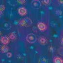 Robert Kaufman Garden Gloss Night Sateen Fabric