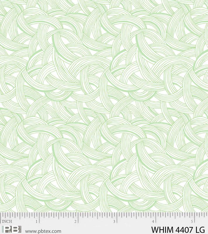 P & B Textiles Whimsy Flight Pattern Color Light Green WHIM4407LG