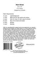 Yellow Creek Quilt Designs Main Street Table Runner Pattern