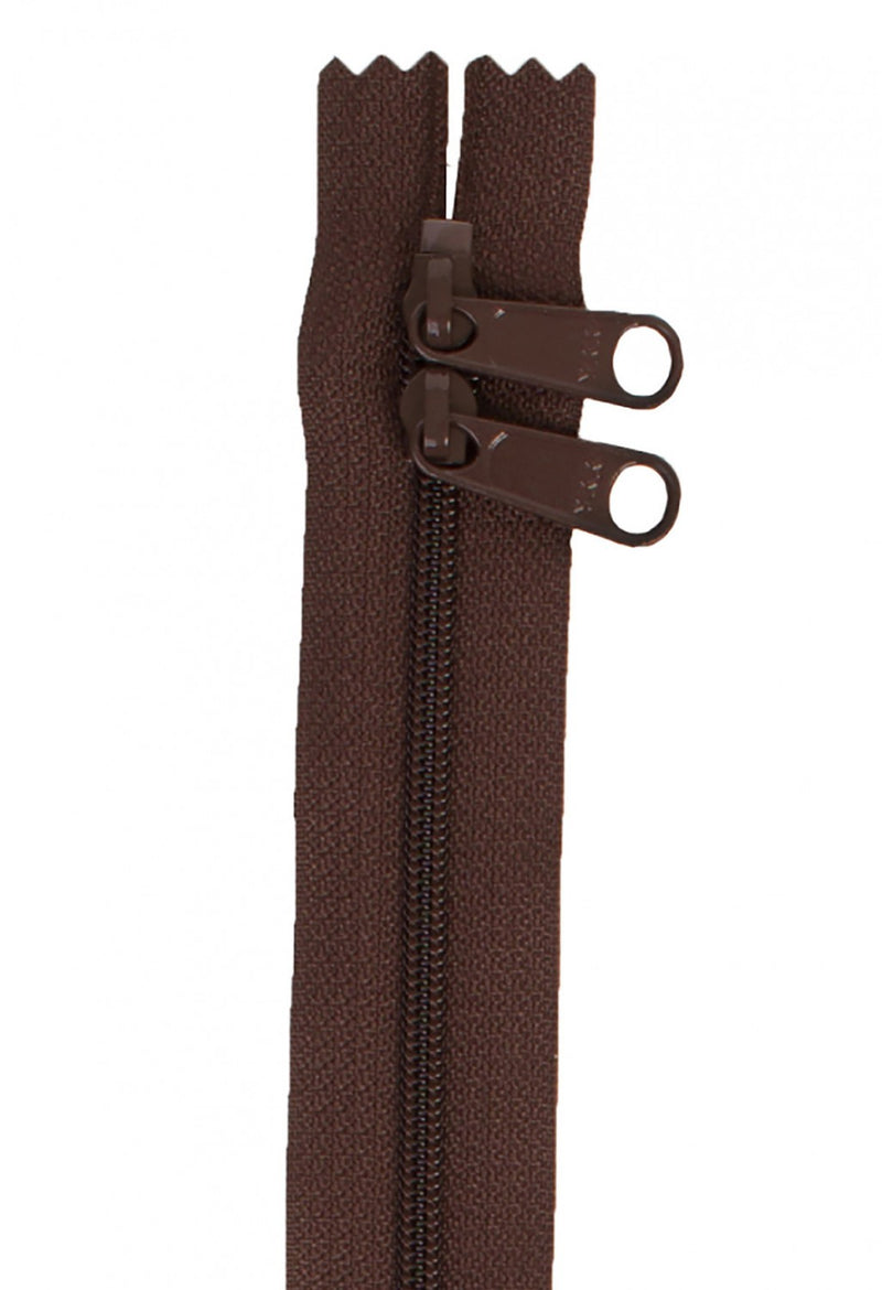Handbag Zipper 30" Double Slide 145 Sable Brown