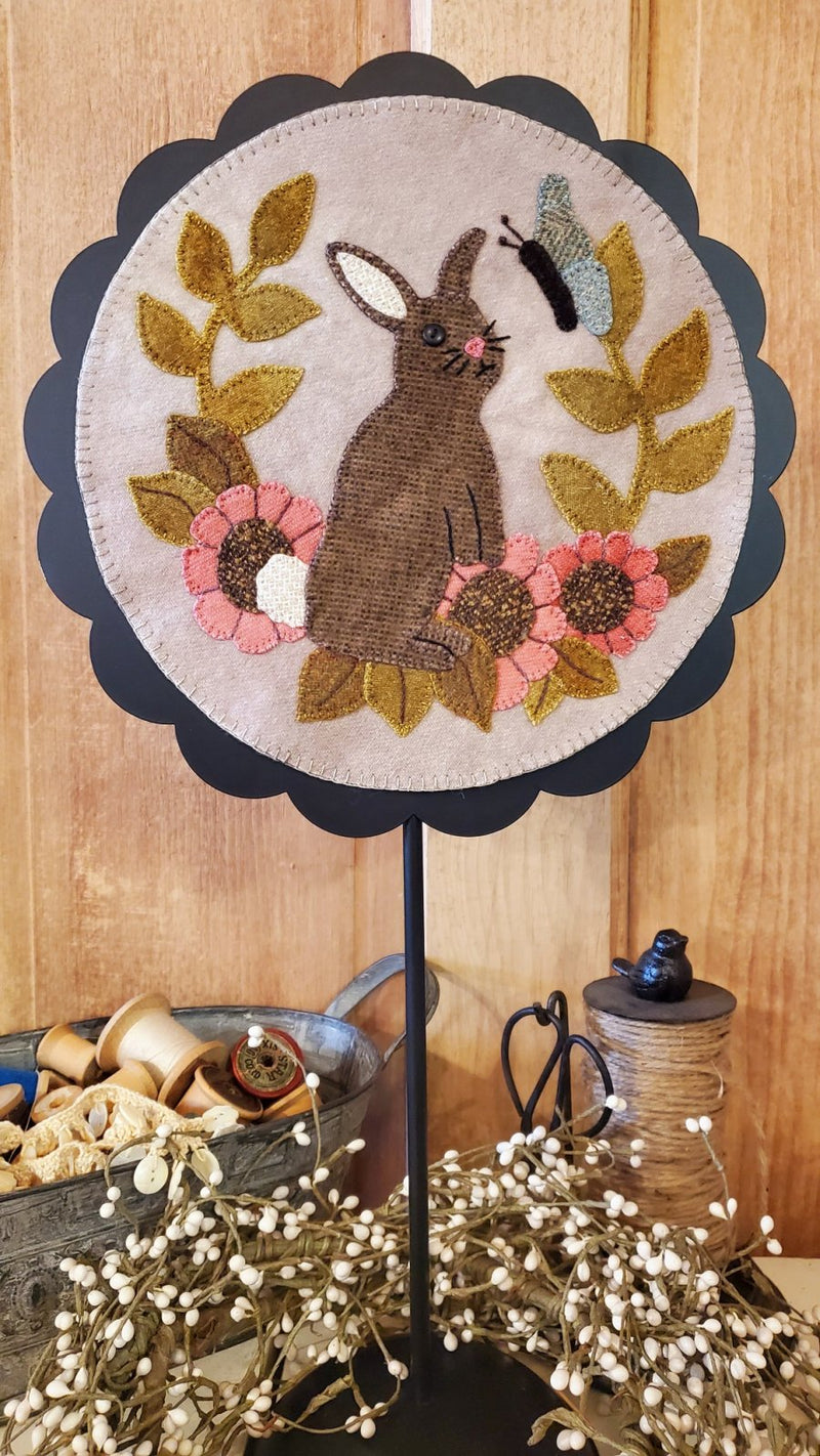 A Round the Year Wool Applique April Project