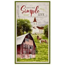 Wilmington Prints Farmstead Panel ONLINE PURCHASE ONLY