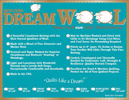 Quilters Dream Wool Batting Queen Size