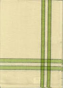 Dunroven House Tea Towel Lime/Cream K360-LMG TWWL