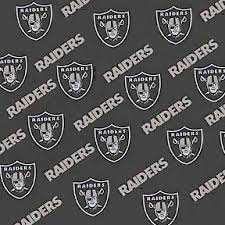 Fabric Traditions NFL Las Vegas Raiders Cotton Print 3513-D