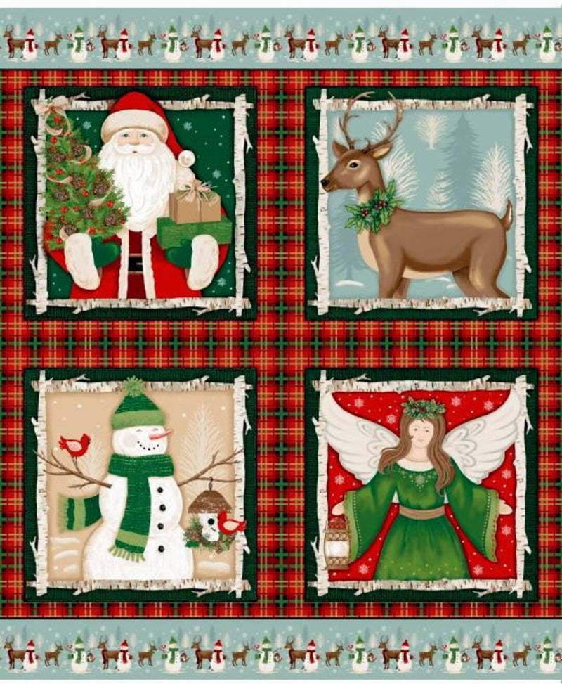 Blank Quilting A Christmas To Remember Panel ONLINE PURCHASE ONLY