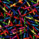 Timeless Treasures Crayons C1488