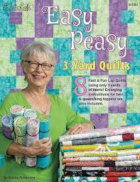 Fabric Cafe Easy Peasy 3-Yard Quilt Book 031740