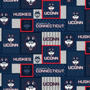 UCONN Fleece Fabric
