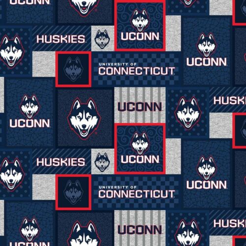 UCONN Fleece Fabric