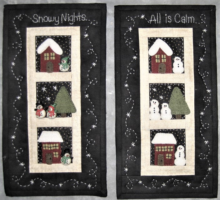 Red Button Quilt Co Snowy Nights Kit
