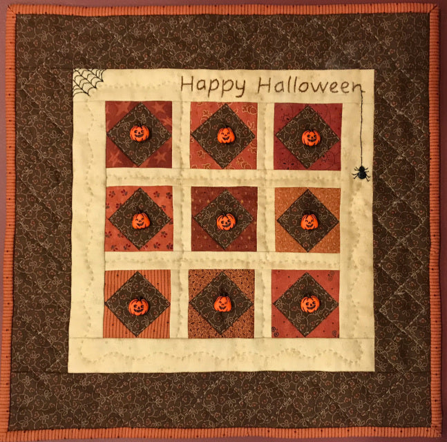 Red Button Quilt Co Happy Halloween Pattern