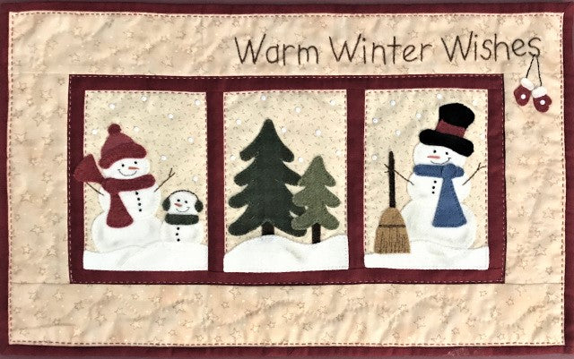 Red Button Quilt Co Warm Winter Wishes Kit