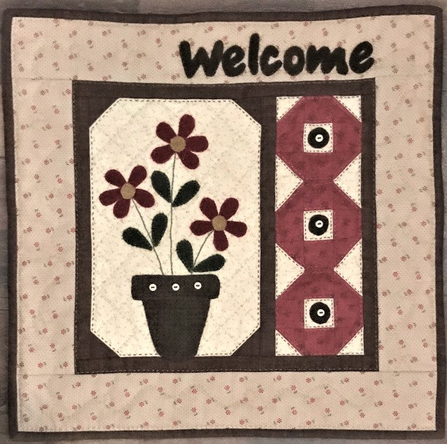Red Button Quilt Co Welcome Home Pattern