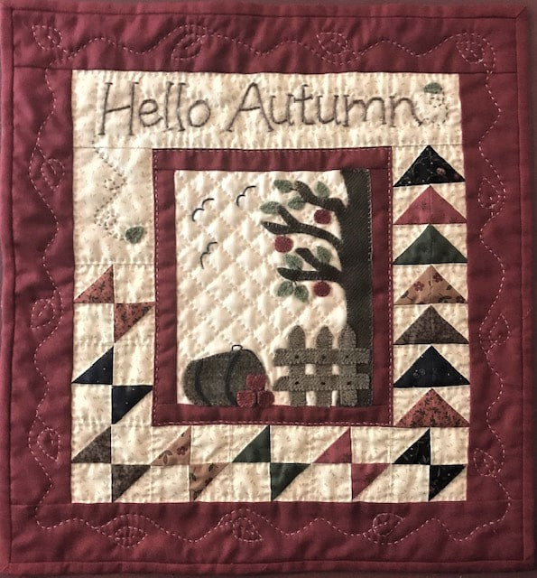 Red Button Quilt Co Hello Autumn Pattern