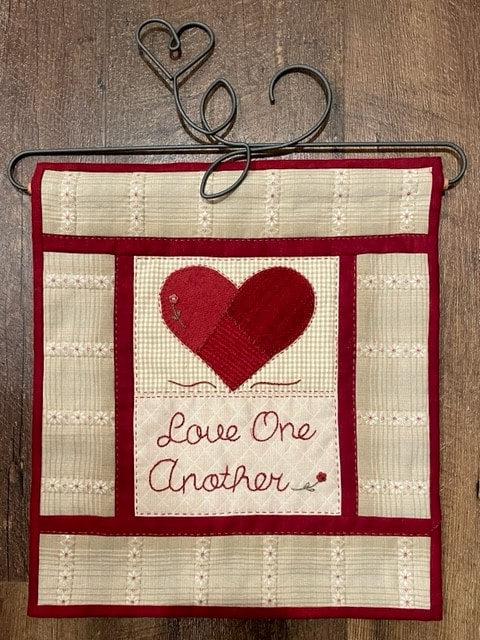 Red Button Quilt Co Love One Another Pattern