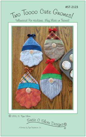Susie C Shore Two Tooo Cute Gnomes Pattern